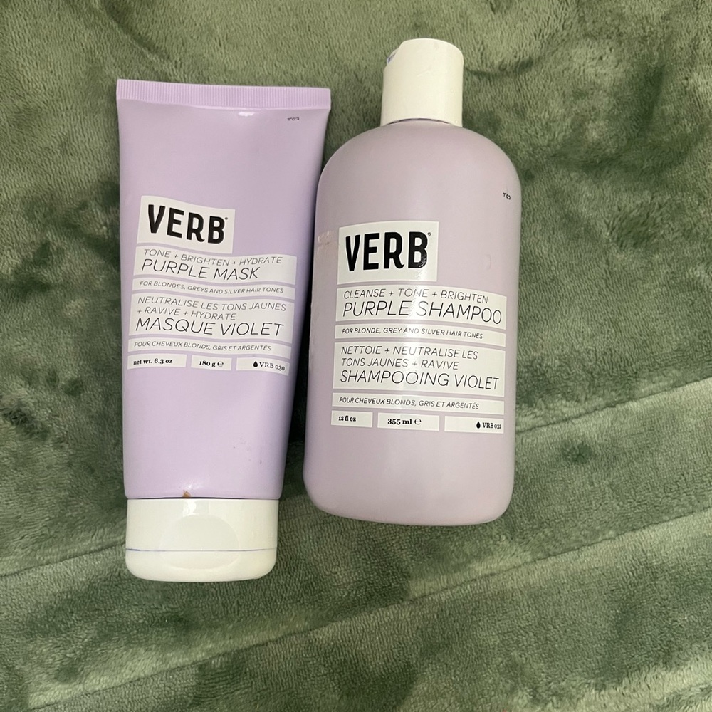 Purple Verb Shampoo and Mask Set